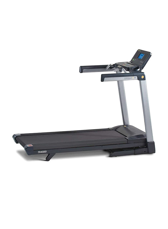 Strength Master Life Span 220 V 3.25 HP Updated Motorized Treadmill, Black TR4000